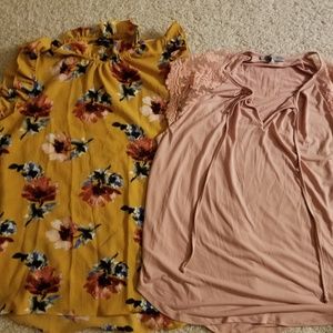 Lot of 2 Size XL blouses